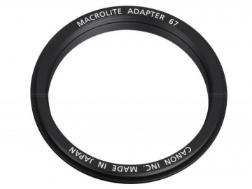 Canon Macro Ring Lite 67 adapter