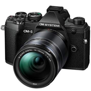 OM System OM-5 + 14-150 mm czarny - Zapytaj o Mega ofertę!