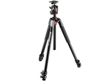 Manfrotto MK055XPRO3-BHQ2, 3 sekcje, aluminiowy, magnezowa głowica kulowa BHQ2 