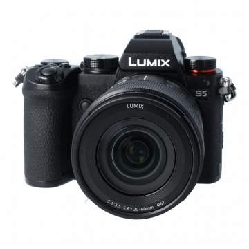 Panasonic Lumix DC-S5 + ob. R 20-60 mm f/3-5-5.6 s.n. WJ2SB006284 / XJ2SB202104