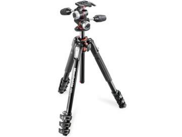 Manfrotto MK190XPRO4-3W, aluminiowy, 4 sekcje, głowica 3-kierunkowa