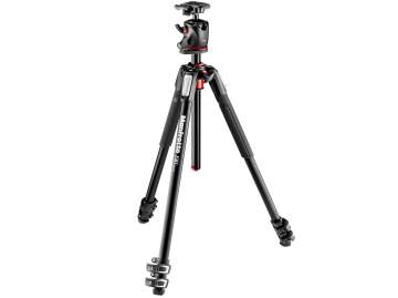 Manfrotto MK190XPRO3-BHQ2, 3 sekcje, aluminiowy, kolumna 90 st. magnezowa głowica kulowa BHQ2 