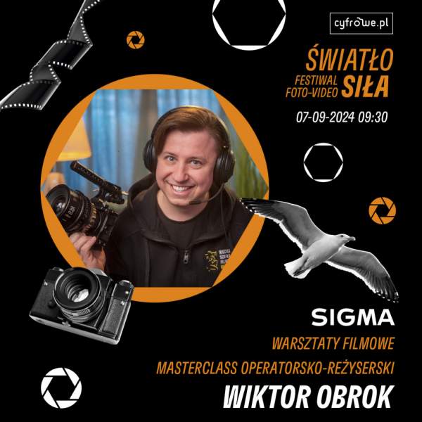 Cyfrowepl Warsztaty filmowe - Masterclass operatorsko-reżyserski - Wiktor Obrok