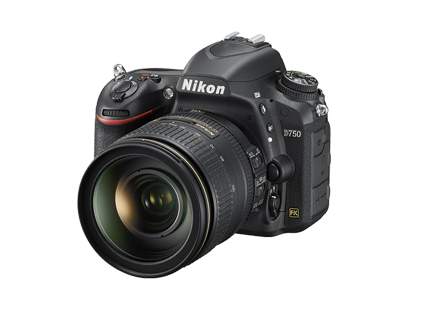 Lustrzanka Nikon D750 + ob. 24-120mm VR 