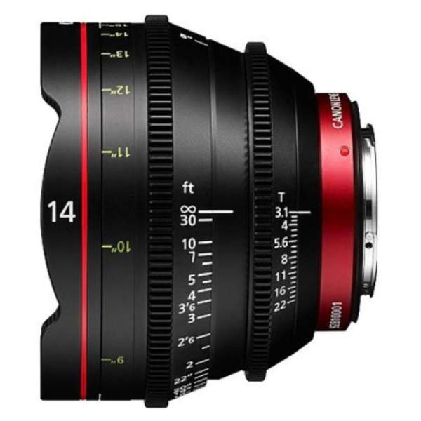 Obiektyw Canon CN-E14 mm T3.1 L F