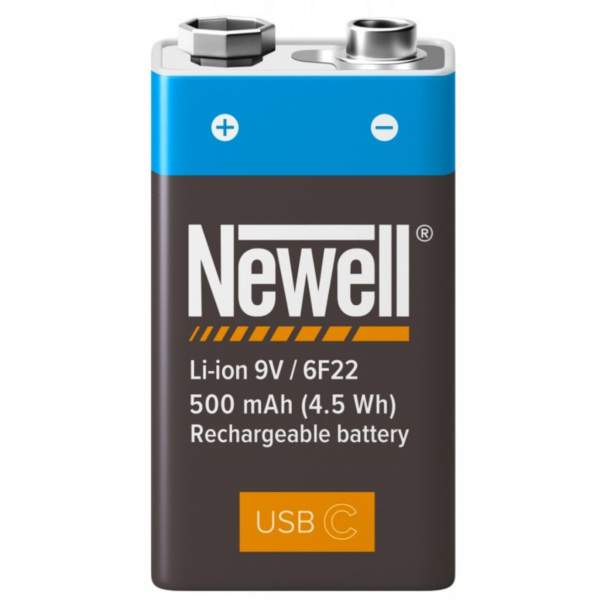 Akumulatory Newell 9 V USB-C 500 mAh