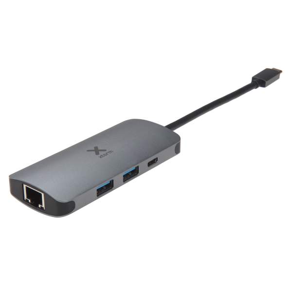 Xtorm Adapter USB-C 4 w 1 na USB 3.0 i Ethernet