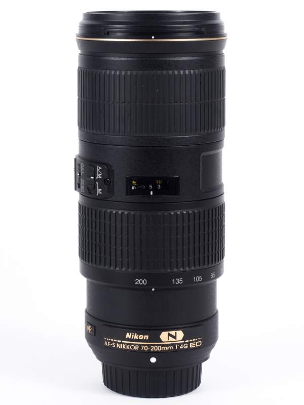 Obiektyw UŻYWANY Nikon Nikkor 70-200 mm f/4 G ED VR AF-S s.n. 82041836