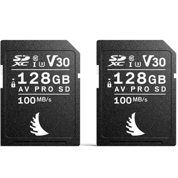 Karta pamięci AngelBird Angelbird AV PRO SD 128GB V30 Fujifilm 2 PACK