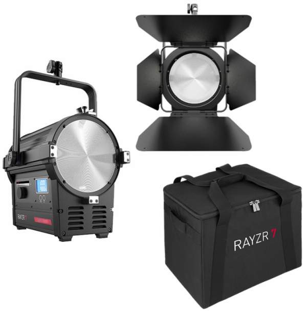 Lampa LED Rayzr 7 Fresnel 300B Bi-Color DMX Premium Pack (Case)