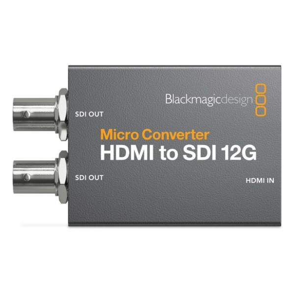 Blackmagic Micro Converter BiDirectional HDMI/SFI 12G wPSU (z zasilaczem)