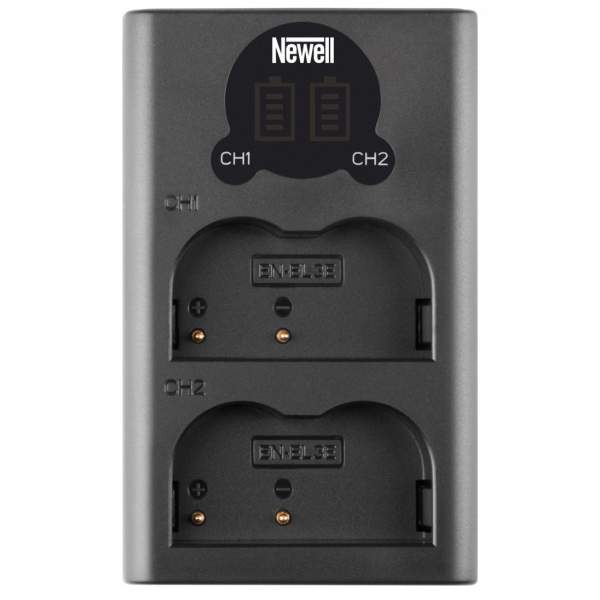 Ładowarka Newell dwukanałowa DL-USB-C do akumulatorów EN-EL3e