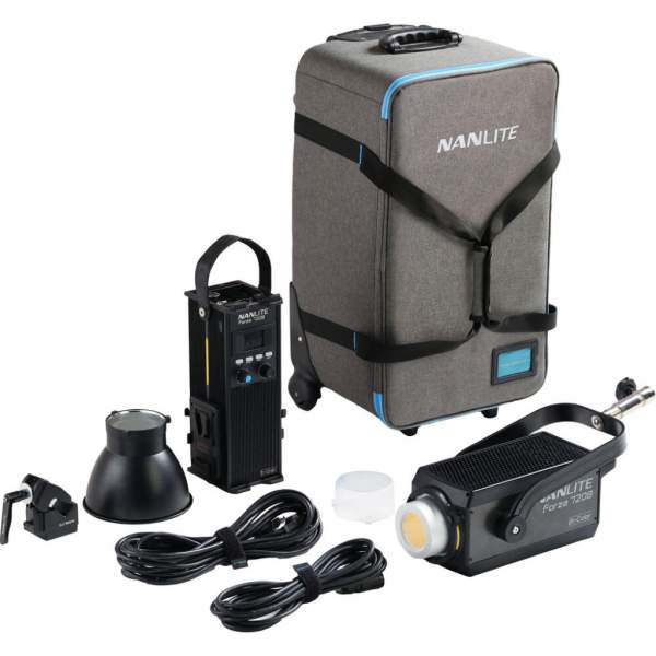 NANLITE FORZA 720B Bi-Color 2700-6500K Spot Light z walizką na