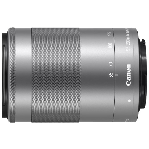 Obiektyw Canon EF-M 55-200 mm f/4.5-6.3 IS STM srebrny