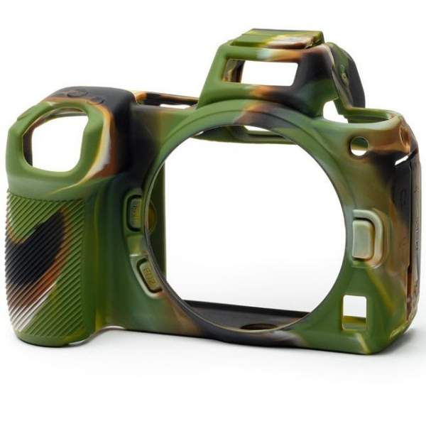 Zbroja EasyCover Osłona gumowa dla Nikon Z5 / Z6 II / Z7 II camouflage