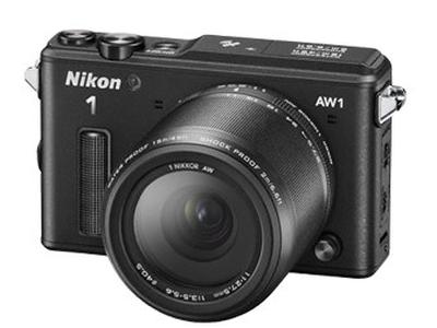 Aparat cyfrowy Nikon 1 AW1 + ob. 11-27.5mm czarny