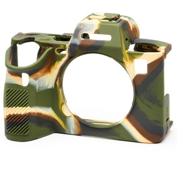 Zbroja EasyCover Osłona gumowa dla Sony A1 camouflage