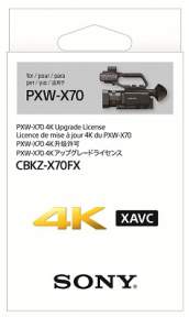 Kamera cyfrowa Sony Upgrade 4k do Sony PXW-X70