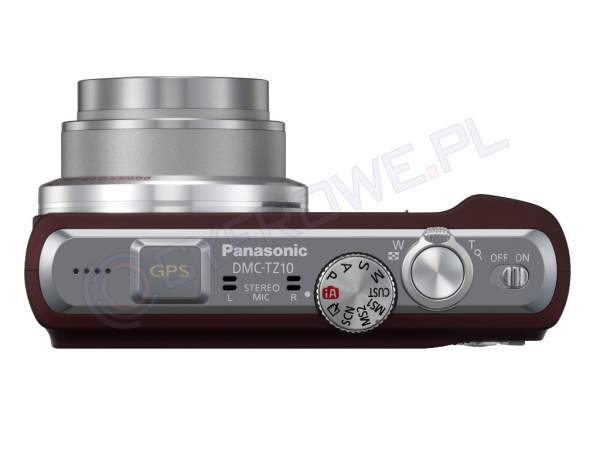 パナソニック Panasonic LUMIX DMC-TZ10 #585 PANASONIC LUMIX DMC-TZ10 APARAT CYFROWY BRĄZOWY - Cyfrowe.pl