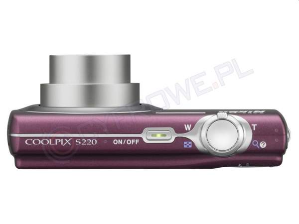 NIKON COOLPIX S220 FIOLETOWY - Cyfrowe.pl