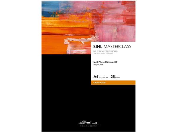 Papier SIHL MASTERCLASS Matt Photo Canvas 400 (4851) - A3+