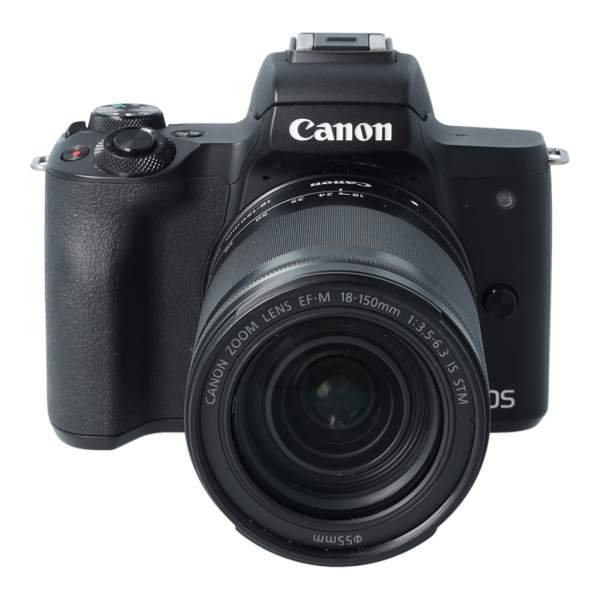 Aparat UŻYWANY Canon EOS M50  + ob. EF-M 18-150 mm czarny s.n. 913040001136-822113100335