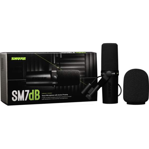 SHURE SM7DB マイク Shure Mikrofon wokalny SM7dB z przedwzmacniaczem - Audio - Video