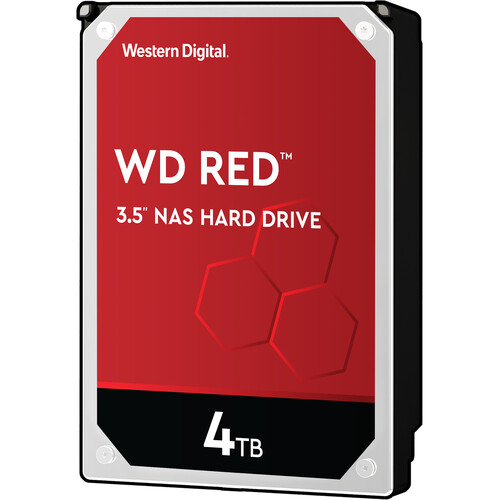 Dysk Western Digital 3,5 HDD Red 4TB/256MB/5400rpm 