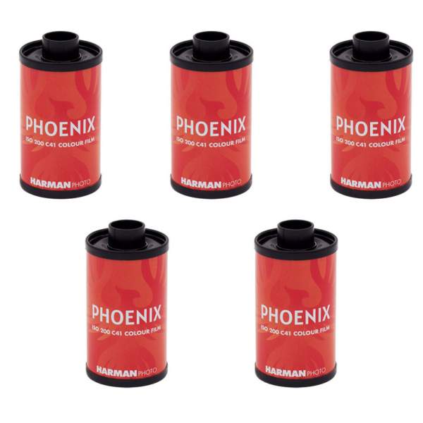 Film Harman Zestaw Phoenix ISO 200 135/36 5szt