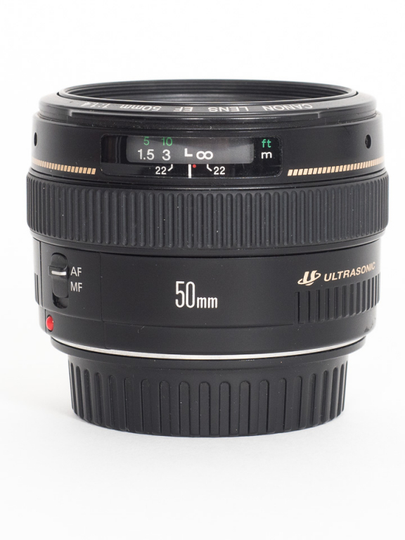 Obiektyw UŻYWANY Canon 50 mm f/1.4 EF USM s.n. 49101710