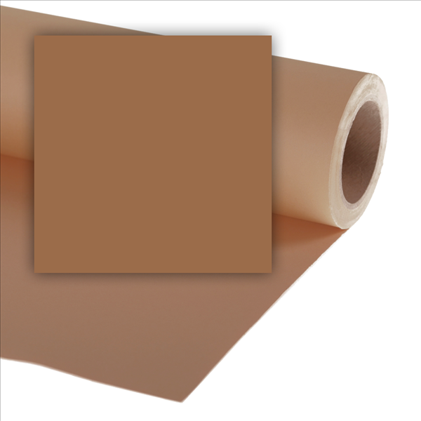 Tło kartonowe Colorama kartonowe 1,35x11m - CARDAMON (Chestnut)