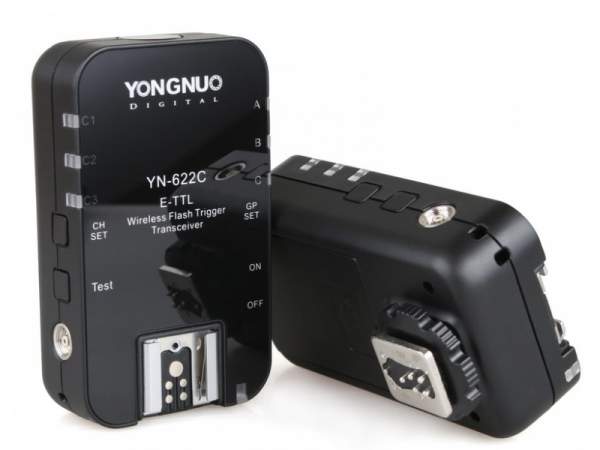 Yongnuo YN-622C zestaw 2 nadajników/odbiorników (stopka Canon)