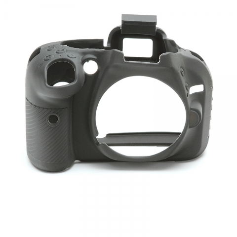 Zbroja EasyCover osłona gumowa dla Nikon D5200 czarna
