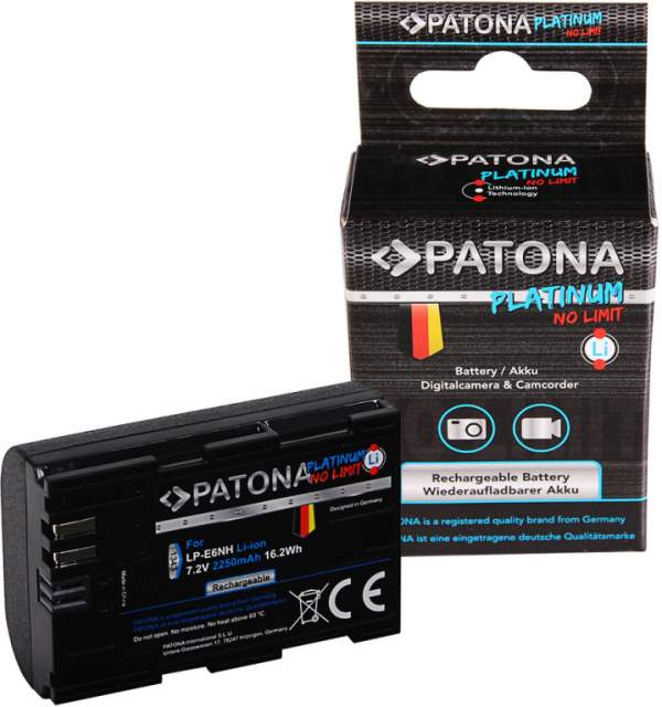 Akumulator Patona Platinum do Canon LP-E6NH