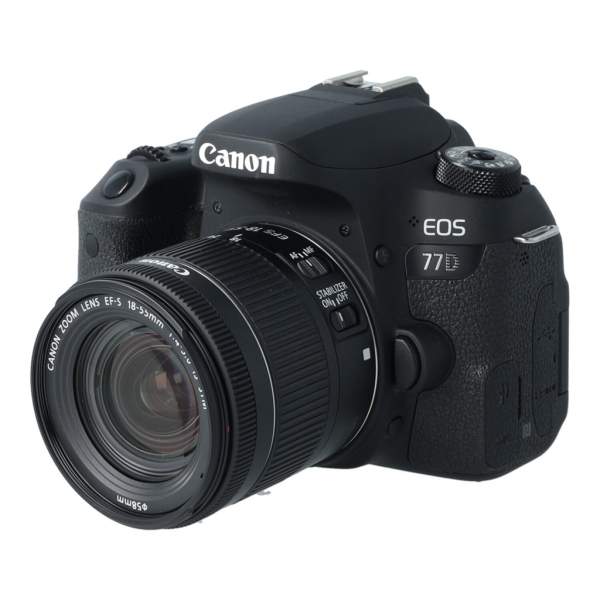 Canon EOS 77D + ob. 18-55 s.n. 253071012526/7322054449