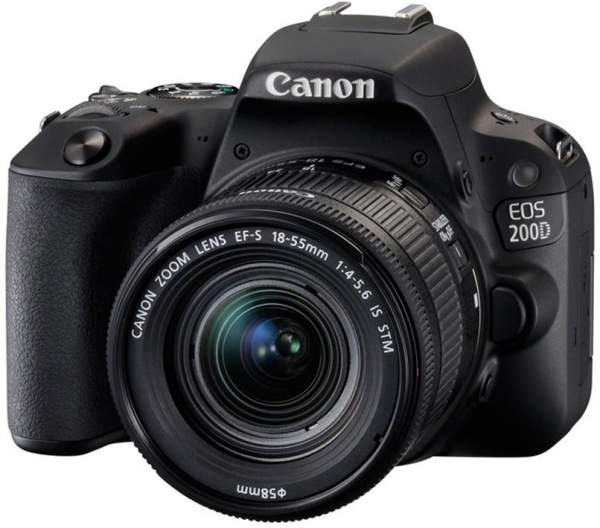 Lustrzanka Canon EOS 200D + 18-55 IS STM czarny