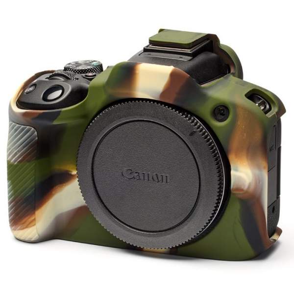 Zbroja EasyCover osłona gumowa dla Canon EOS R100 camouflage