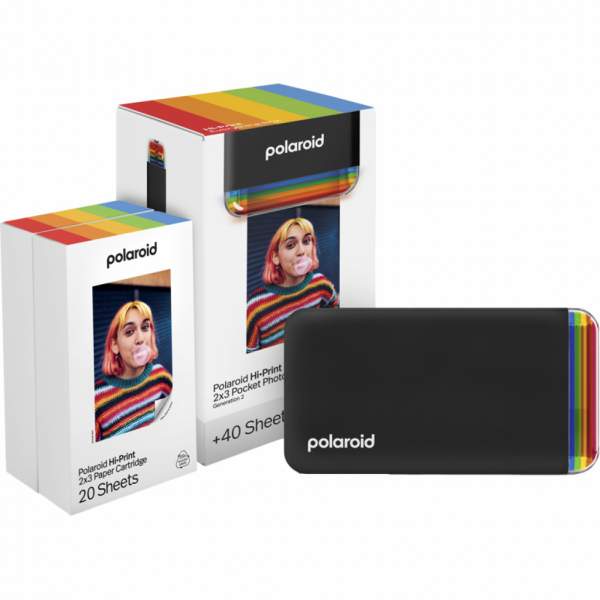 Drukarka Polaroid Hi-Print Gen 2 E-box czarny