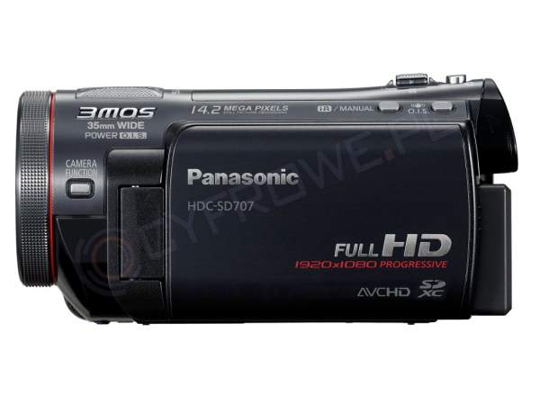 PANASONIC HDC-SD707 KAMERA CYFROWA CZARNA - Cyfrowe.pl