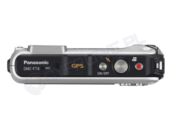 Panasonic LUMIX DMC-FT4 シルバー 新品バッテリー付 Panasonic Lumix DMC-FT4 srebrny - Aparaty cyfrowe - Foto