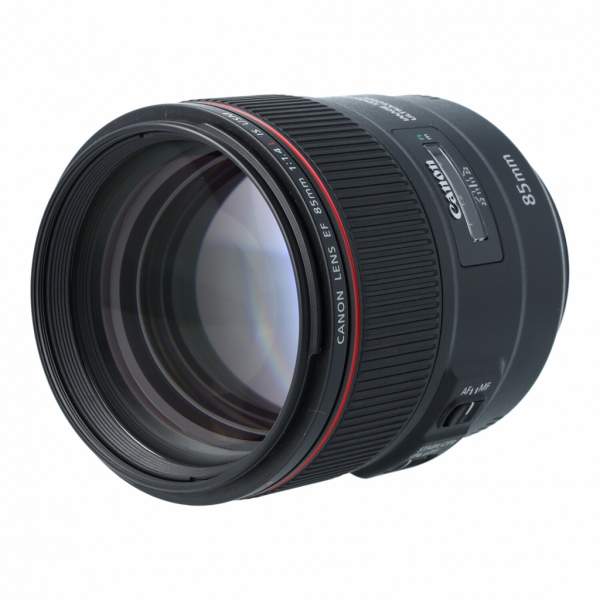 Obiektyw UŻYWANY Canon 85 mm f/1.4 L EF IS USM s.n. 6400000365