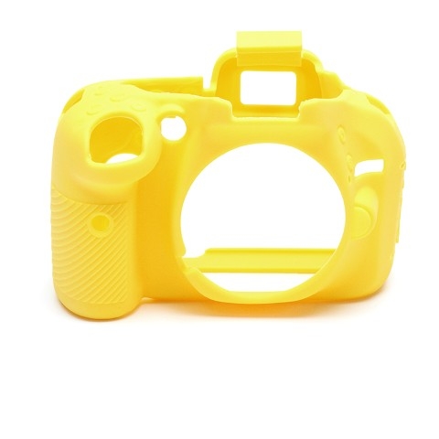 Zbroja EasyCover osłona gumowa dla Nikon D5200 żółta
