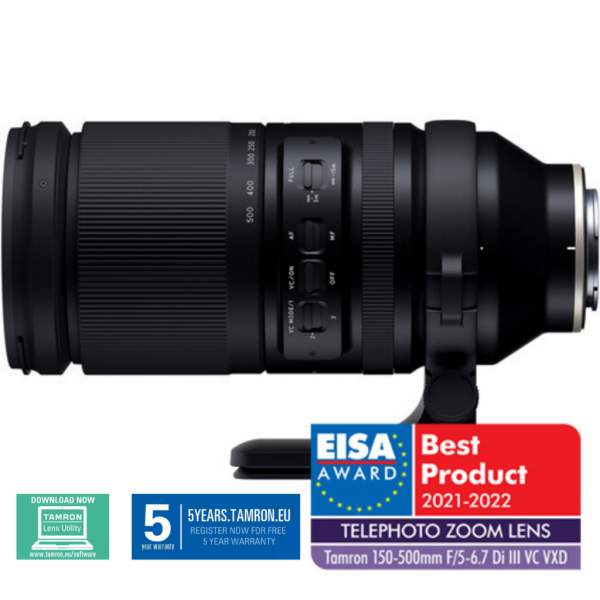 Tamron 150-500mm F/5-6.7 Di III VC VXD Sony E