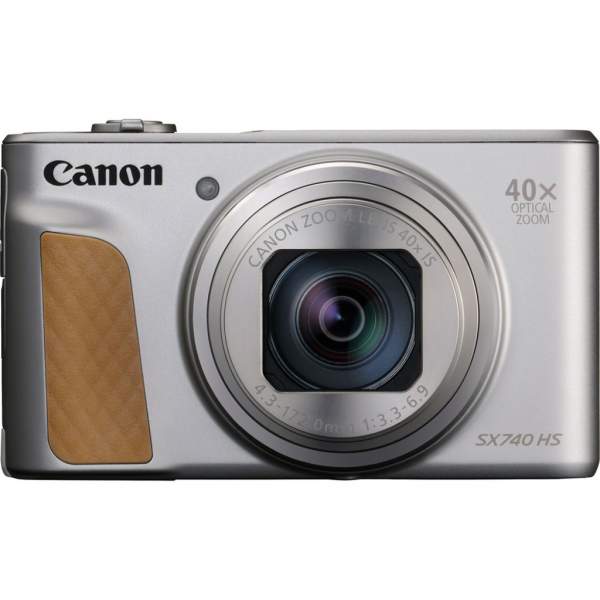 Aparat cyfrowy Canon PowerShot SX740 HS srebrny