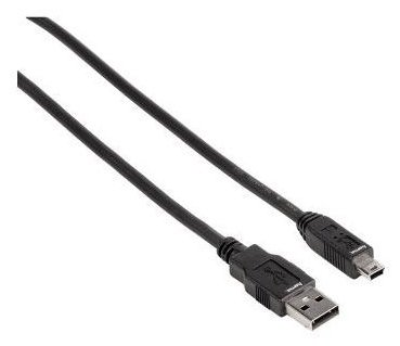 Hama kabel USB 2.0 Typ A - Mini B (B 4-pin) 1.8 m