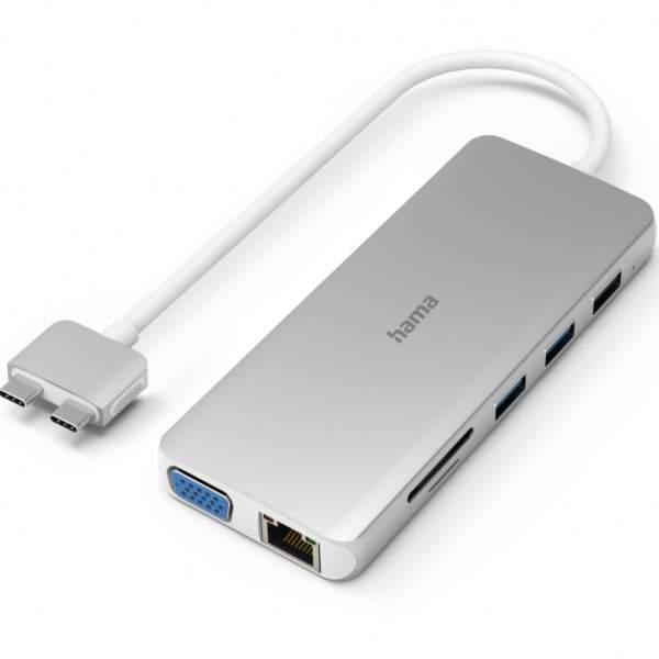 Hama Multiport  USB-C do Apple MacBook Air & Pro, 12 PORTÓW