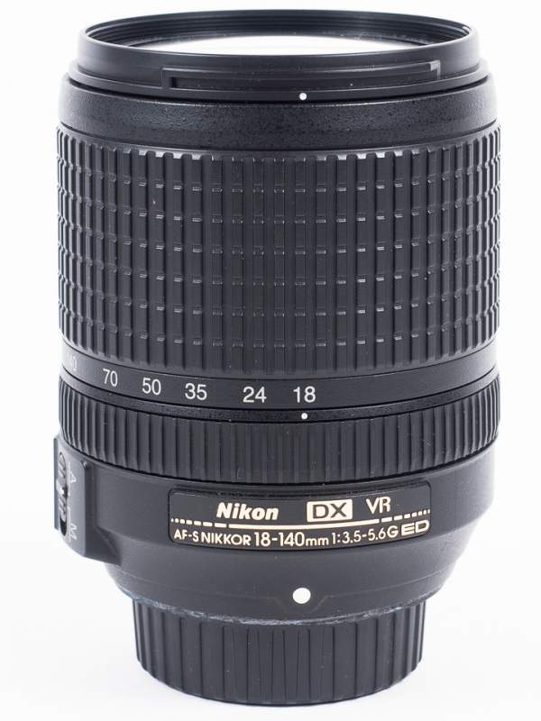 Obiektyw UŻYWANY Nikon Nikkor 18-140 mm f/3.5-5.6 G AF-S DX ED VR s.n. 20642109