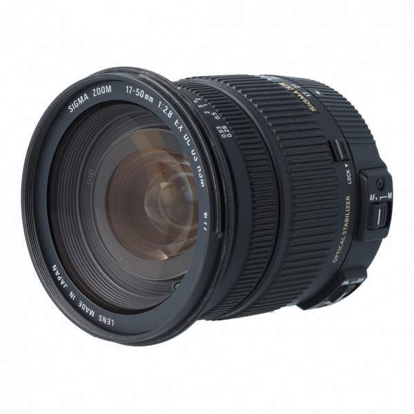 Obiektyw UŻYWANY Sigma OB. SIGMA 17-50 F2.8 EX DC OS HSM / Nikon s.n. 16098603