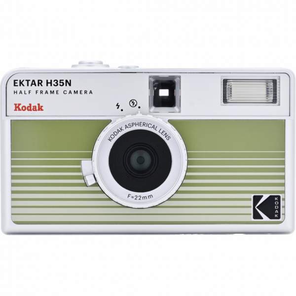 Kodak EKTAR H35N Camera Striped Green 