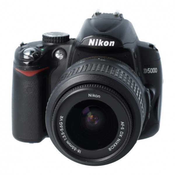 Aparat UŻYWANY Nikon D5000 body czarny + 18-55 f/3.5-5.6 G AF-S s.n. 6013109/12799682